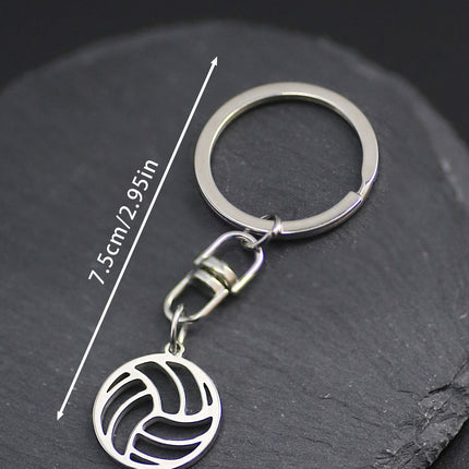 Volleyball Keychain Key Fob Keychains Key Hanging Pendant Bag Bag Decorative Car Keychain