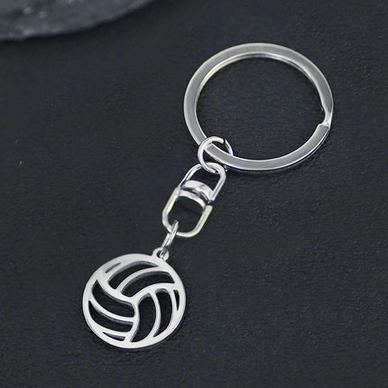 Volleyball Keychain Key Fob Keychains Key Hanging Pendant Bag Bag Decorative Car Keychain