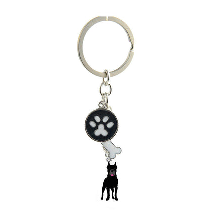 Creative Keychain Pouch Pendants Keys Hanging Dog Ornaments Keychains Cartoon Bag Pendant