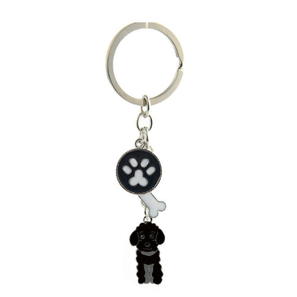 Creative Keychain Pouch Pendants Keys Hanging Dog Ornaments Keychains Cartoon Bag Pendant