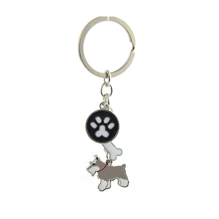 Creative Keychain Pouch Pendants Keys Hanging Dog Ornaments Keychains Cartoon Bag Pendant