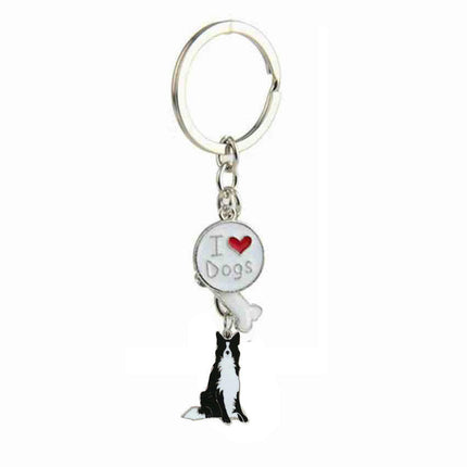 Cute KeyChain Metal Key Ring Charm Hanging Ornament for Women Girls Purse Handbags