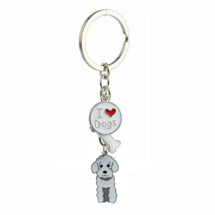 Cute KeyChain Metal Key Ring Charm Hanging Ornament for Women Girls Purse Handbags