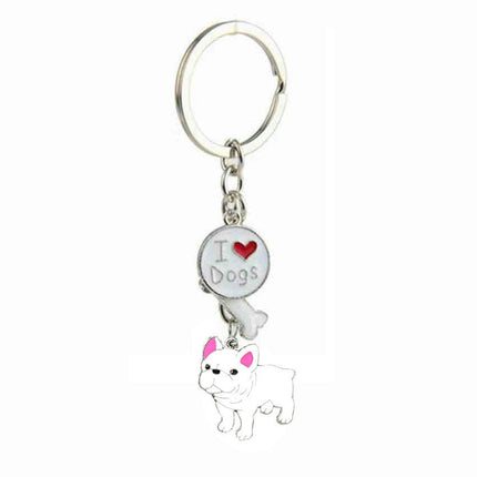 Cute KeyChain Metal Key Ring Charm Hanging Ornament for Women Girls Purse Handbags