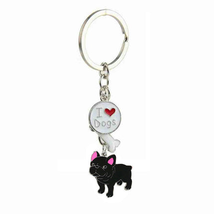 Cute KeyChain Metal Key Ring Charm Hanging Ornament for Women Girls Purse Handbags