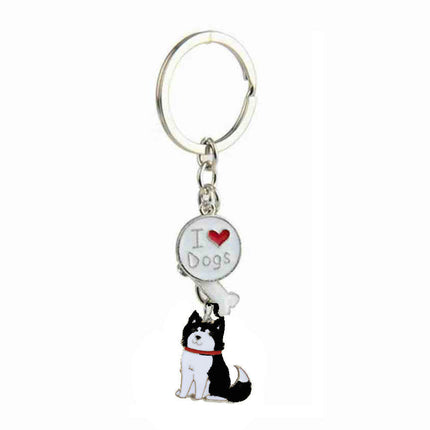 Cute KeyChain Metal Key Ring Charm Hanging Ornament for Women Girls Purse Handbags