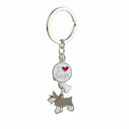 Cute KeyChain Metal Key Ring Charm Hanging Ornament for Women Girls Purse Handbags