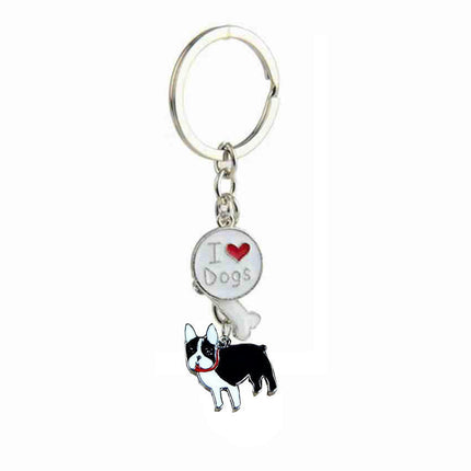 Cute KeyChain Metal Key Ring Charm Hanging Ornament for Women Girls Purse Handbags