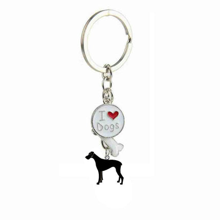 Cute KeyChain Metal Key Ring Charm Hanging Ornament for Women Girls Purse Handbags