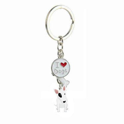 Cute KeyChain Metal Key Ring Charm Hanging Ornament for Women Girls Purse Handbags