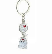 Cute KeyChain Metal Key Ring Charm Hanging Ornament for Women Girls Purse Handbags