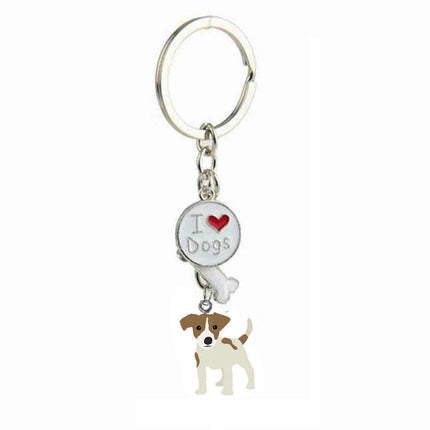 Cute KeyChain Metal Key Ring Charm Hanging Ornament for Women Girls Purse Handbags