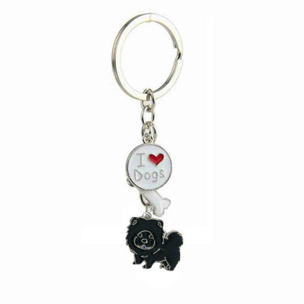 Cute KeyChain Metal Key Ring Charm Hanging Ornament for Women Girls Purse Handbags