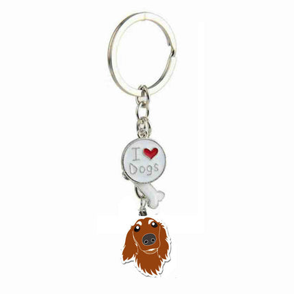 Cute KeyChain Metal Key Ring Charm Hanging Ornament for Women Girls Purse Handbags