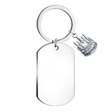 Stainless Steel Keychain Gadgets Keychain Bag Pendant Key Ring Key Chain For Men and Women