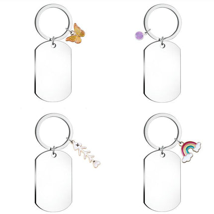 Stainless Steel Keychain Gadgets Keychain Bag Pendant Key Ring Key Chain For Men and Women