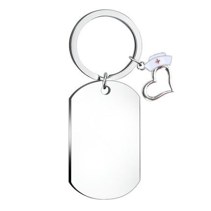 Stainless Steel Keychain Gadgets Keychain Bag Pendant Key Ring Key Chain For Men and Women