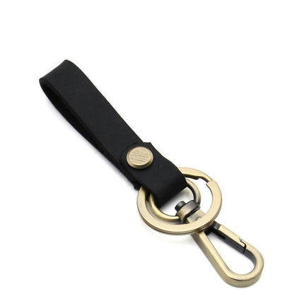 Leather Keychain Leather Key Chain with Belt Loop Clip for Keys Car Keychain Home Keychain