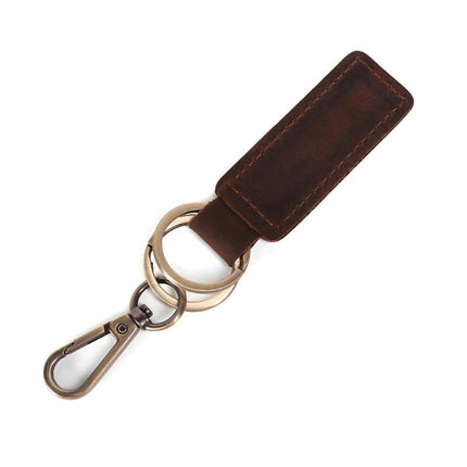 Leather Keychain Leather Key Chain with Belt Loop Clip for Keys Car Keychain Home Keychain