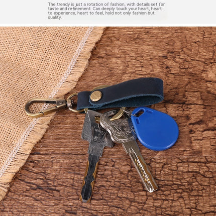 Leather Keychain Leather Key Chain with Belt Loop Clip for Keys Car Keychain Home Keychain