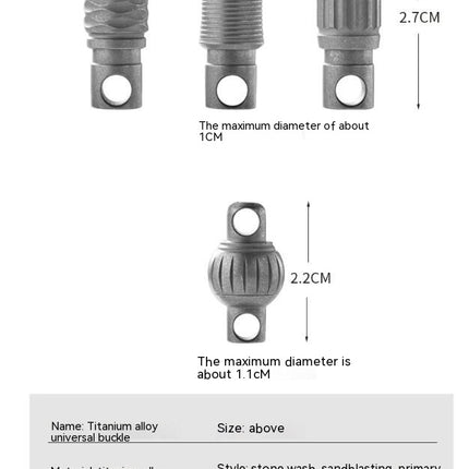 Keychain, Pull Apart Detachable Keychain with Stainless Steel Key Ring for Men and Women