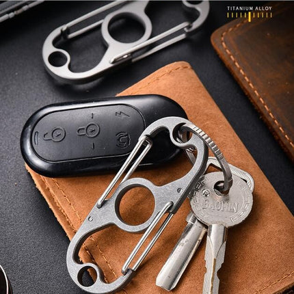 Key Chain Quick Release Spring with Key Rings Heavy Duty Car Keychain for Men and Women