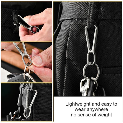 Key Chain, Multifunctional Carabiner Keychain Heavy Duty Car Key Chains for Men and Women