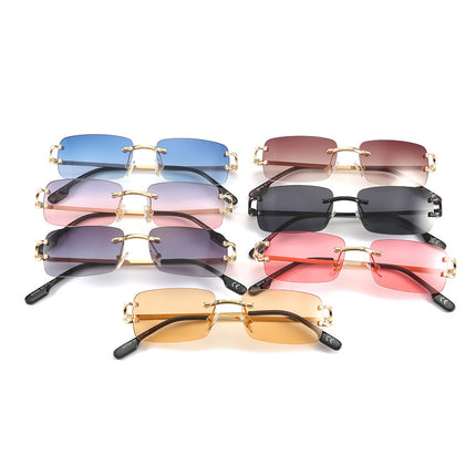 Square Sunglasses for Women Polarized UV Protection Frame UV Protection Sun Glasses Metal Frame