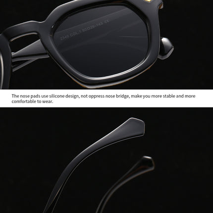 Sunglasses for Women Men Polarized Retro Oval Sunglasses Sun Glasses UV Protection