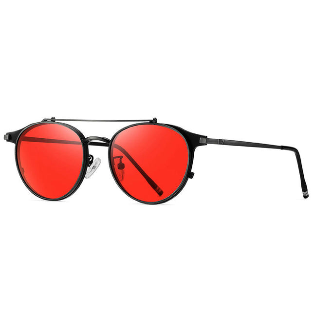 Sunglasses For Women Men Polarized, Sunglasses For Womens Sun Glasses UV Protection Circle Frame