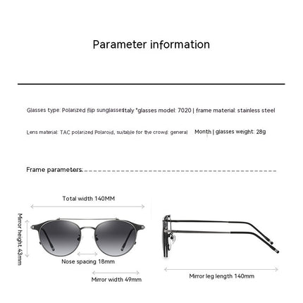 Sunglasses For Women Men Polarized, Sunglasses For Womens Sun Glasses UV Protection Circle Frame