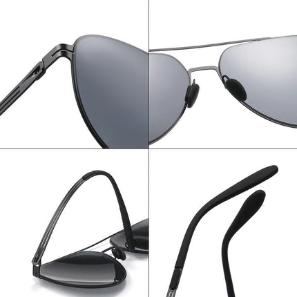 Sun Glasses Polarized Sunglasses for Men Metal Sunglasses lightweight Driving UV400 Outdoor