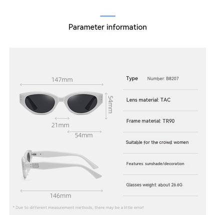 Polarized Sunglasses for Women, UV Protection Trendy Ladies Shades Small Frame Womens Sunglasses