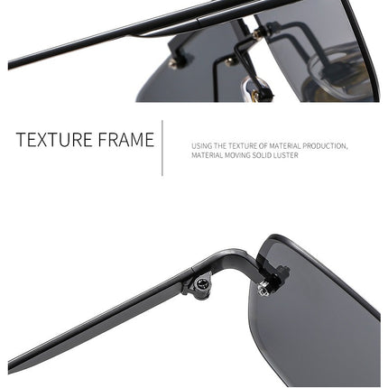 Retro Sunglasses for Men Vintage Square Glasses Sunglasses For UV Protection Metal Fame Glasses