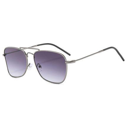 Polarized Sunglasses for Women And Men,Oversized Style Metal Frame UV Protection