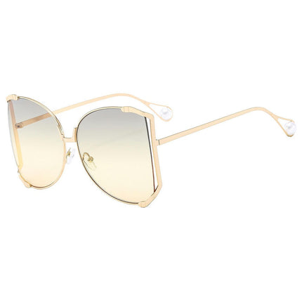 Sunglasses for Women Metal Frame Sun Glasses Oversized Style Sunglasses for Outdoor