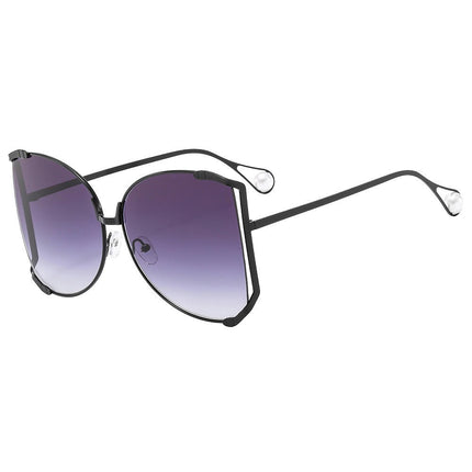 Sunglasses for Women Metal Frame Sun Glasses Oversized Style Sunglasses for Outdoor