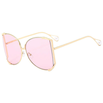 Sunglasses for Women Metal Frame Sun Glasses Oversized Style Sunglasses for Outdoor