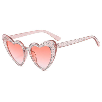 Sun Glasses for Women Heart Shaped Sun Glasses UV Protection For Sunglasses Party