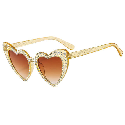 Sun Glasses for Women Heart Shaped Sun Glasses UV Protection For Sunglasses Party