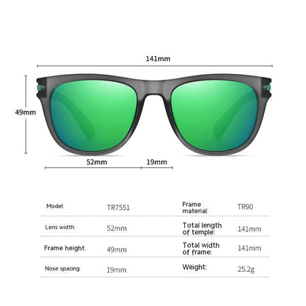 Polarized Sunglasses for Men, Lightweight Sun Glasses with UV Protection for Driving Fishing