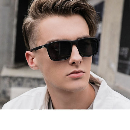 Square Sunglasses Polarized UV Protection Sunglasses Fishing Driving Sun Glasses for Men