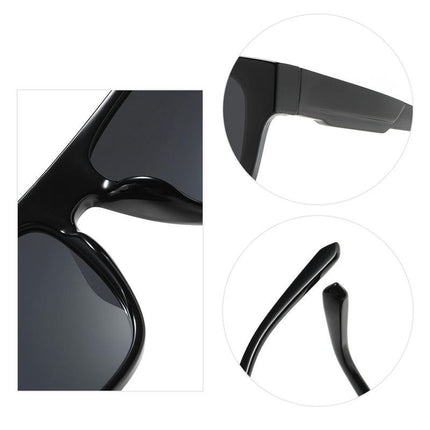 Polarized Sunglasses for Men,UV Protection Rectangular Sun Glasses Driving Fishing Outdoor Sunglasses