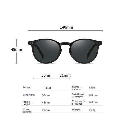 UV Protection Classic round Sun Glasses Sunglasses for Men's and Women Polarized Driving Sunglasses