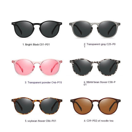 UV Protection Classic round Sun Glasses Sunglasses for Men's and Women Polarized Driving Sunglasses