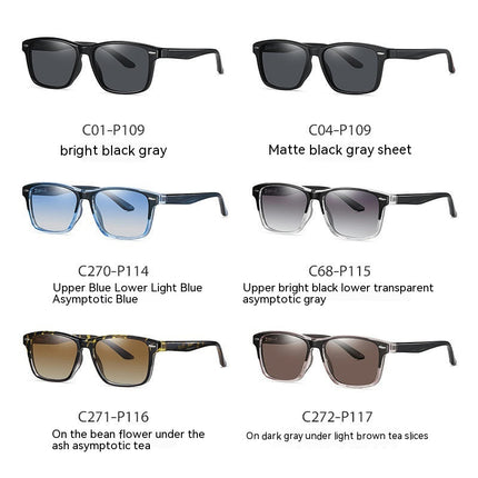 UV400 Protection Classic Sun Glasses Polarized Driving Sunglasses Unisex Square Sunglasses