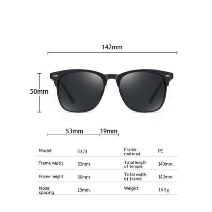 UV400 Protection Polarized Sunglasses Classic Retro Men's Sunglasses Outdoor Sunglasses