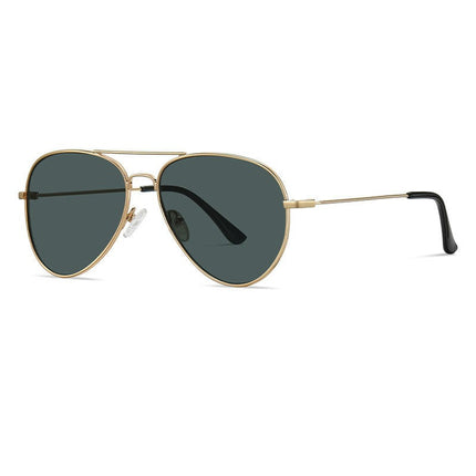 Polarized Aviator Sunglasses for Men and Women, Metal Frame Sun glasses with UV Protection