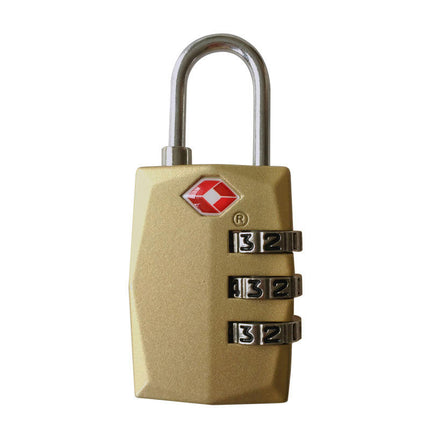 Customs Lock TSA Luggage Locks, Combination Accepted Cable Luggage Lock for Travel Bag Suitcase