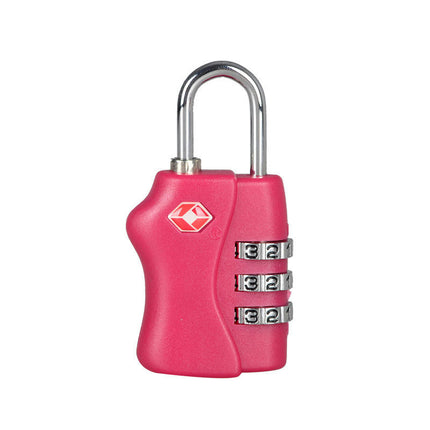 Customs Lock TSA Luggage Locks, Combination Accepted Cable Luggage Lock for Travel Bag Suitcase